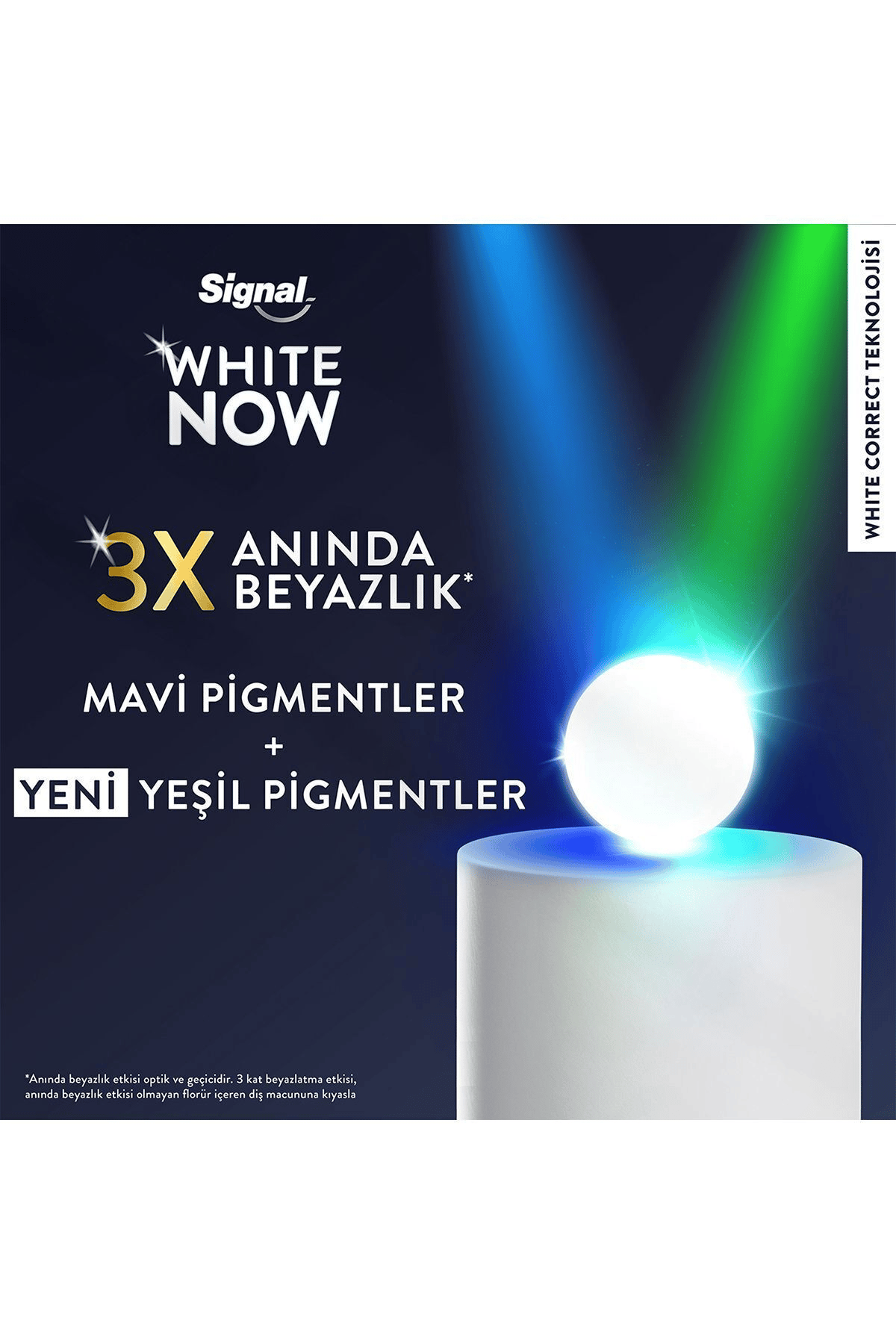 Signal White Now Gold Anında Beyazlatıcı Diş Macunu 75 ml x4 Adet