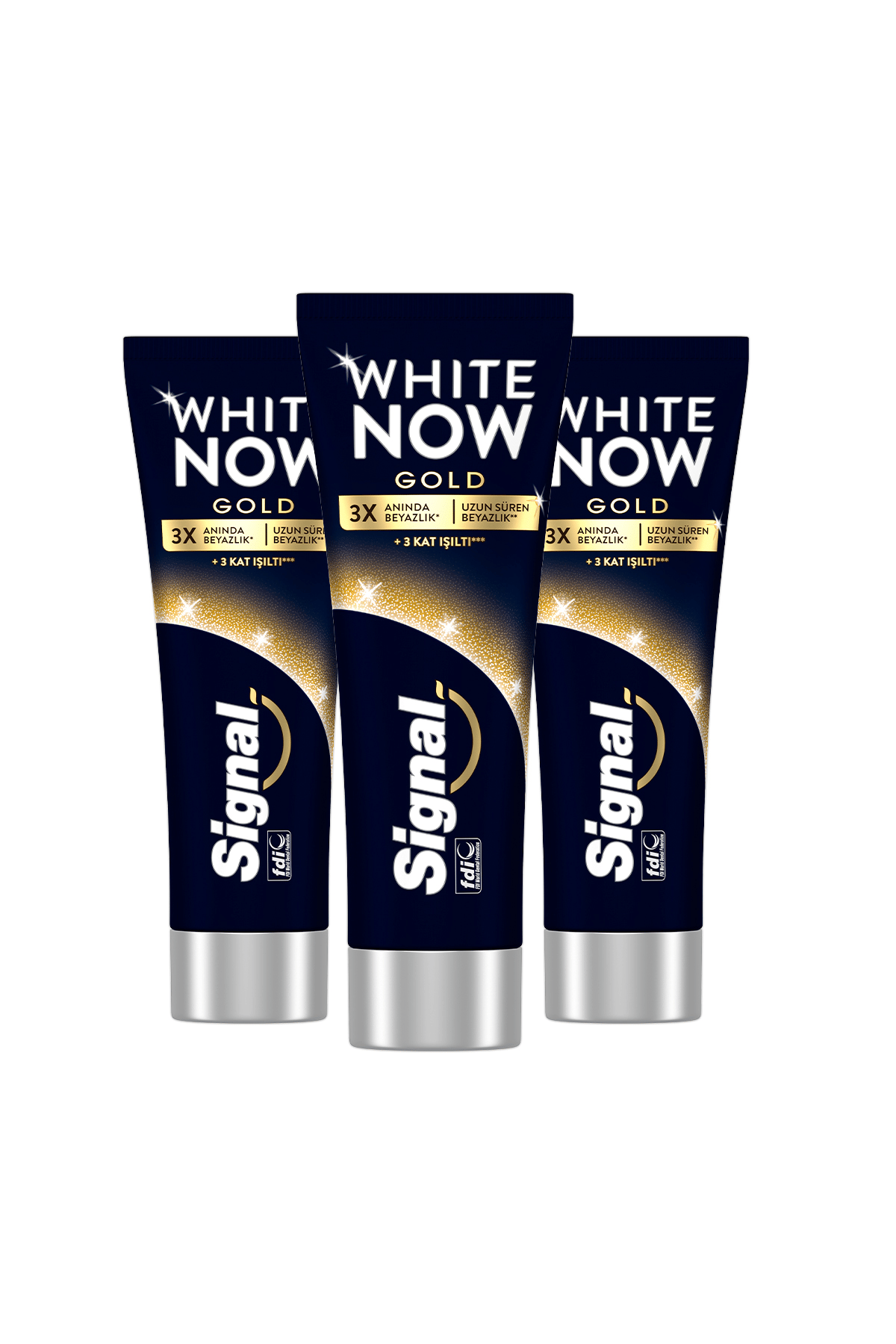 Signal White Now Gold Anında Beyazlatıcı Diş Macunu 75 ml x3 Adet