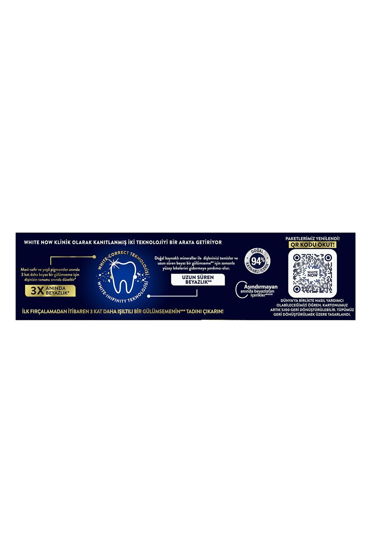Signal White Now Gold Anında Beyazlatıcı Diş Macunu 75 ml x5 Adet