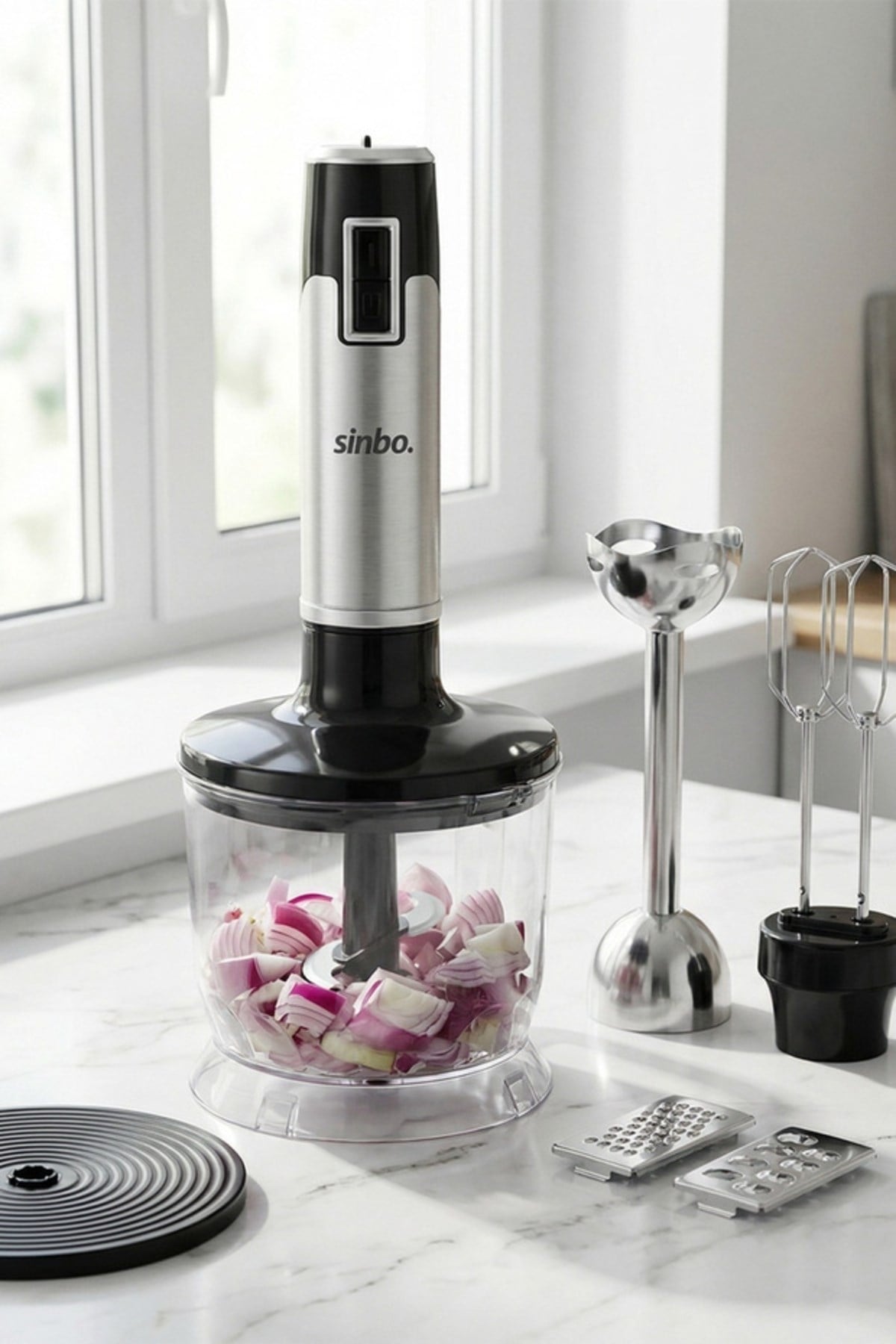 Sinbo SHB-3186 5 Fonksiyonlu El Blender Seti