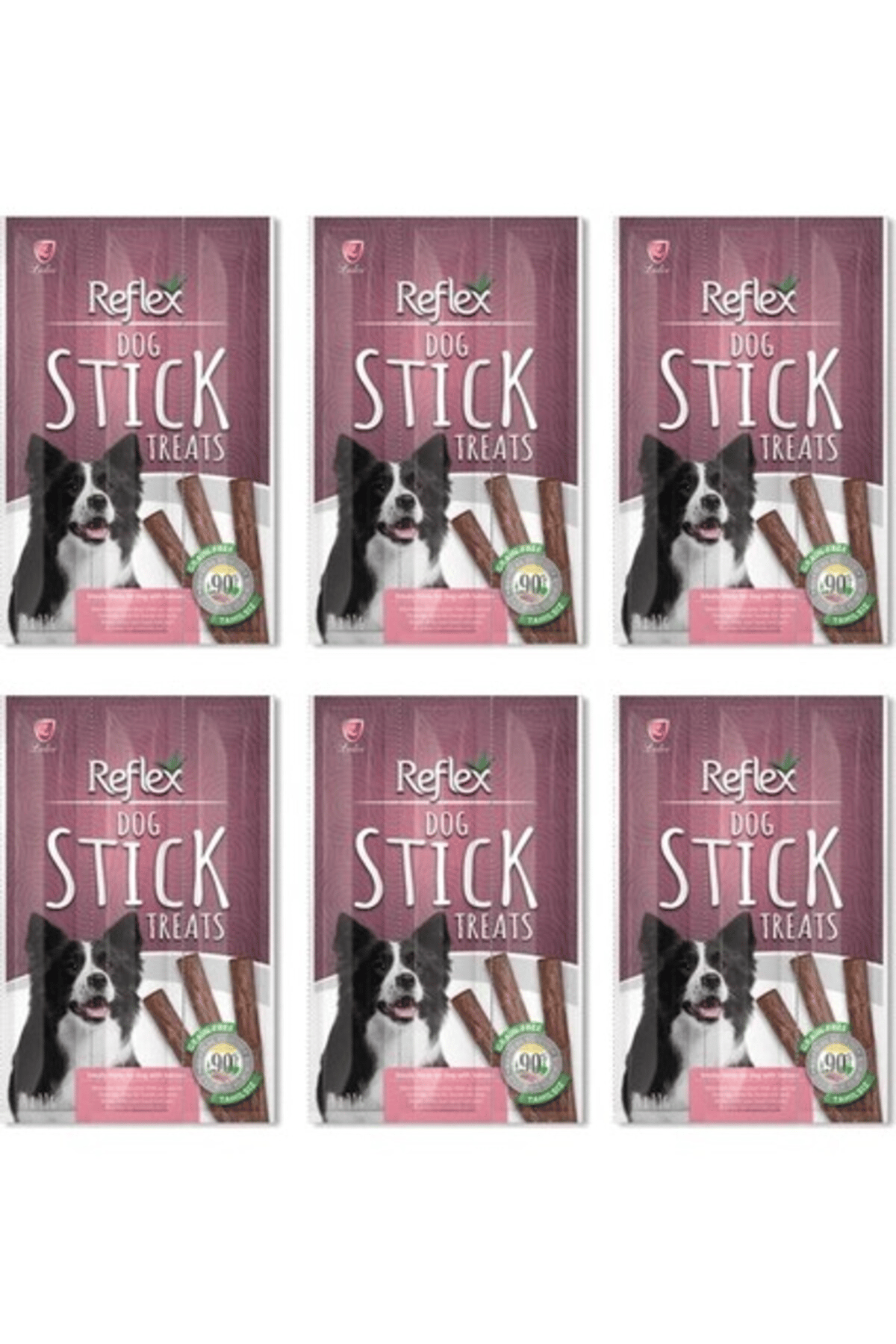Somonlu Stick Köpek Ödül Maması 3x11 gr - 6 Paket