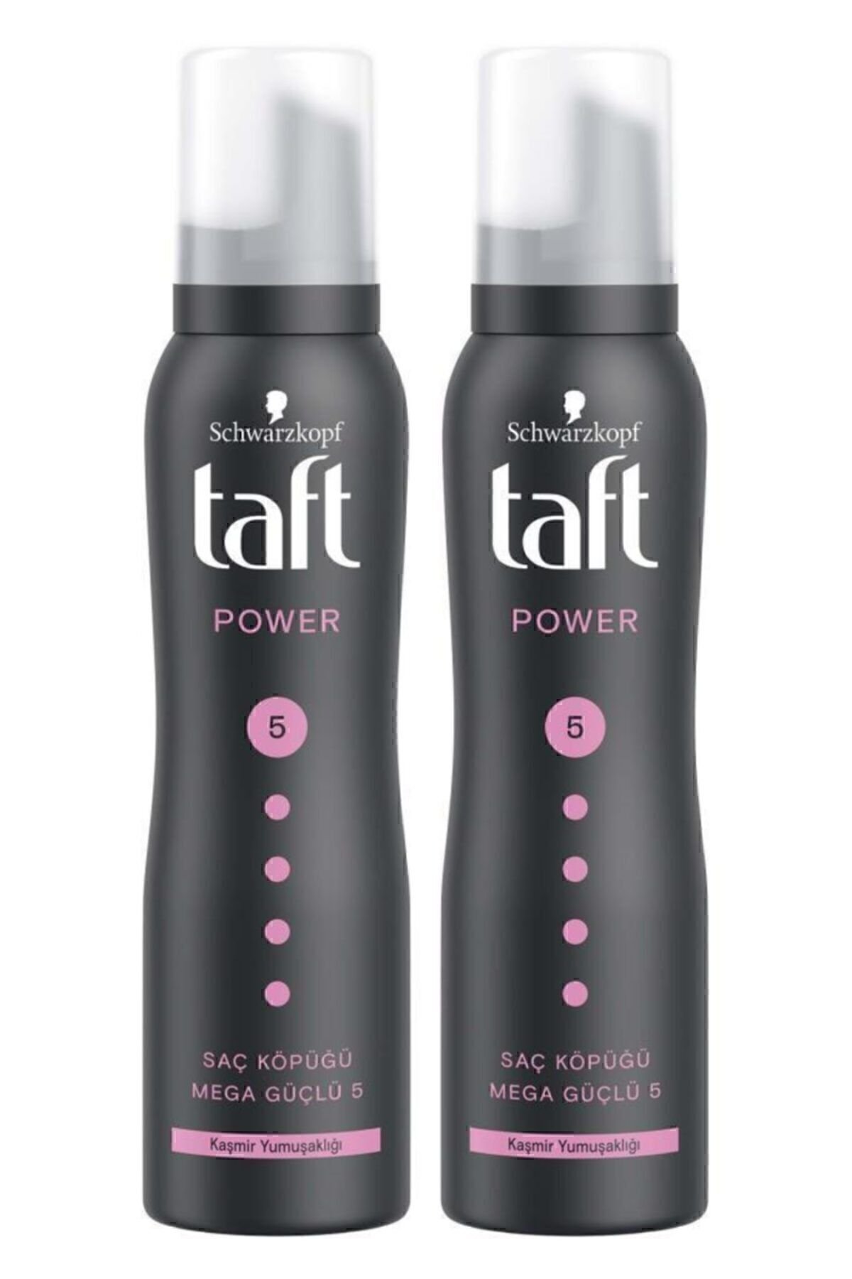 Taft Power Kaşmir Saç Köpüğü 150ml - 2'li Set