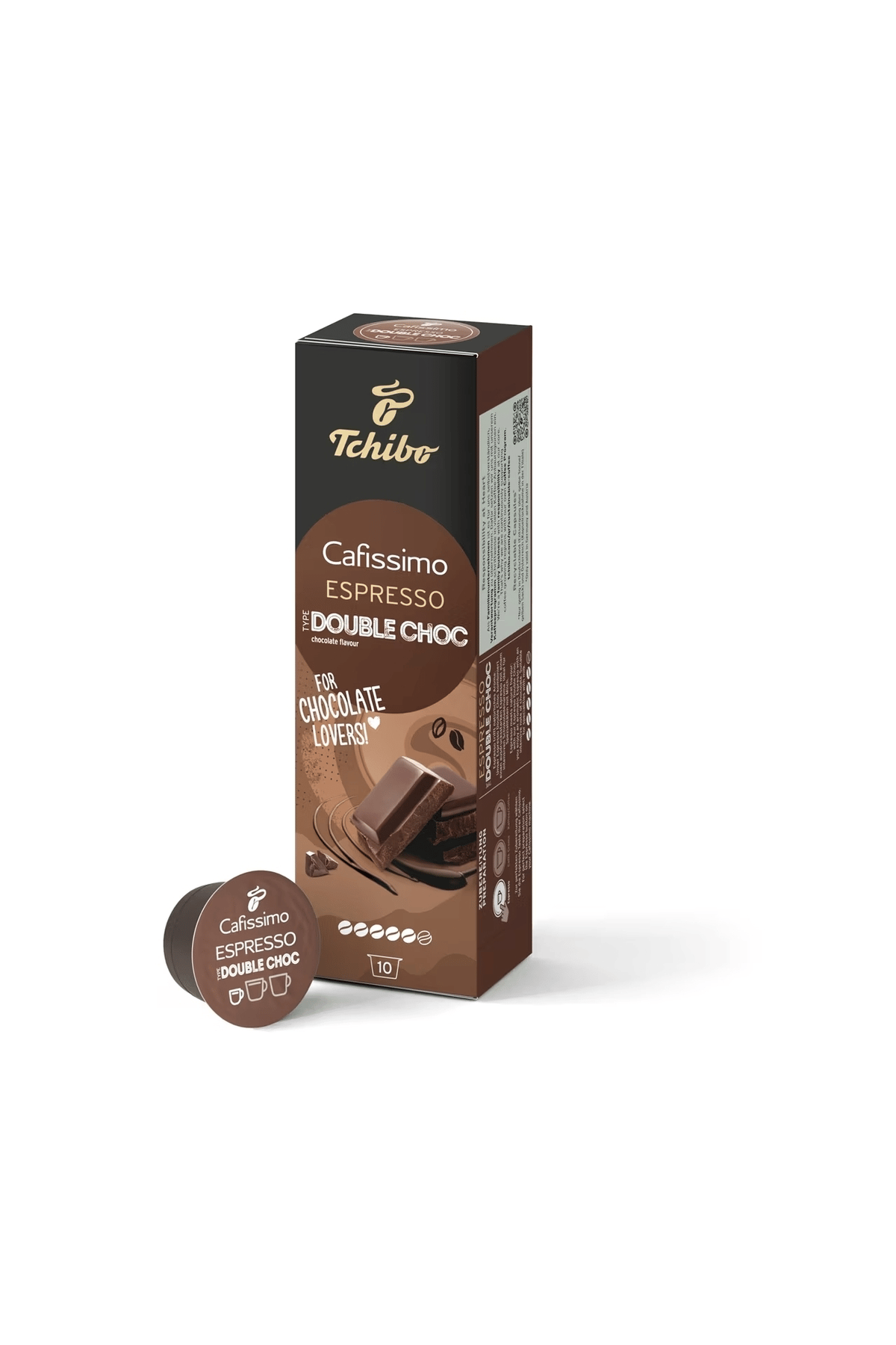 Tchibo caffısımo espresso double choc 10 lu kapsül kahve