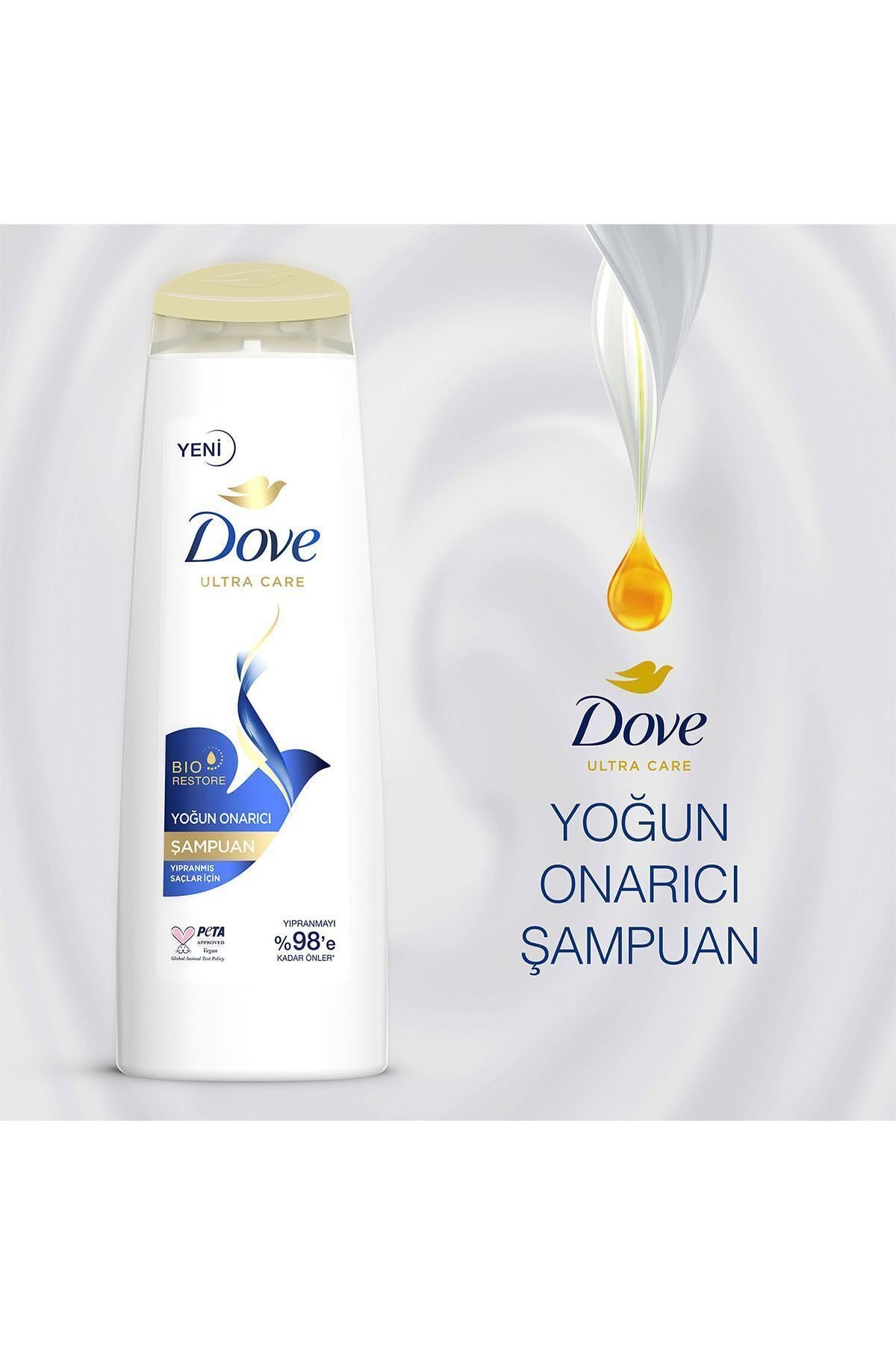 Ultra Care Saç Bakım Şampuanı Yoğun Onarıcı Yıpranmış Saçlar Için 400 ml X3 Adet