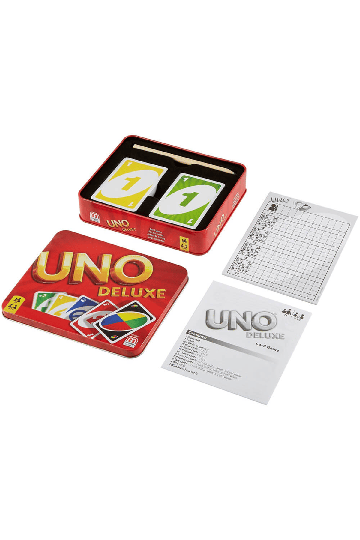 Uno Deluxe Kartlar Metal Kutulu K0888
