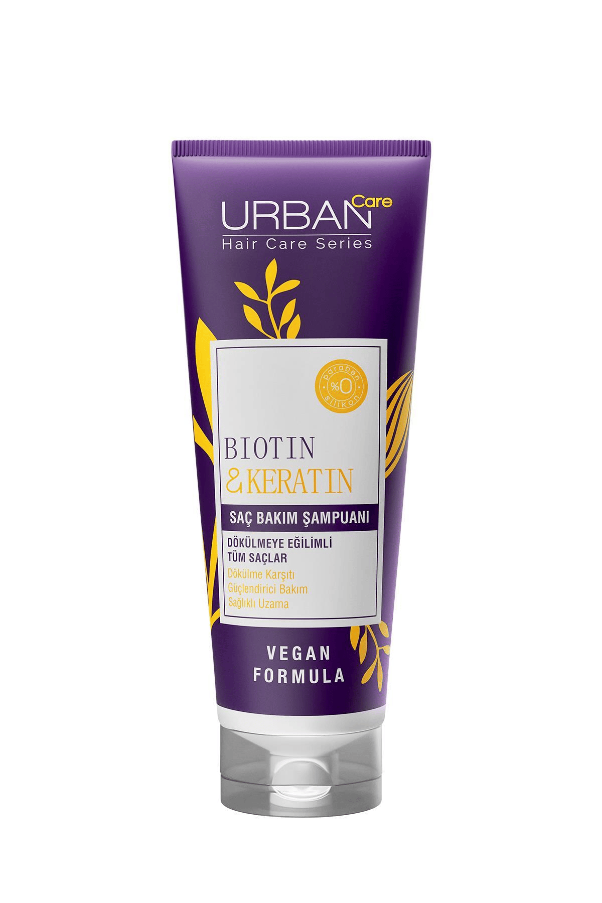 Urban Care Biotin & Keratin Dökülmeye Eğilimli Saçlara Özel Şampuan-vegan-250ml