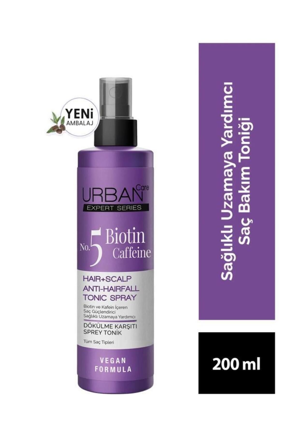 Urban Care Expert Biotin&caffeine Dökülme Karşıtı Set: Şampuan 350 ml + Tonik Sprey 200 ml