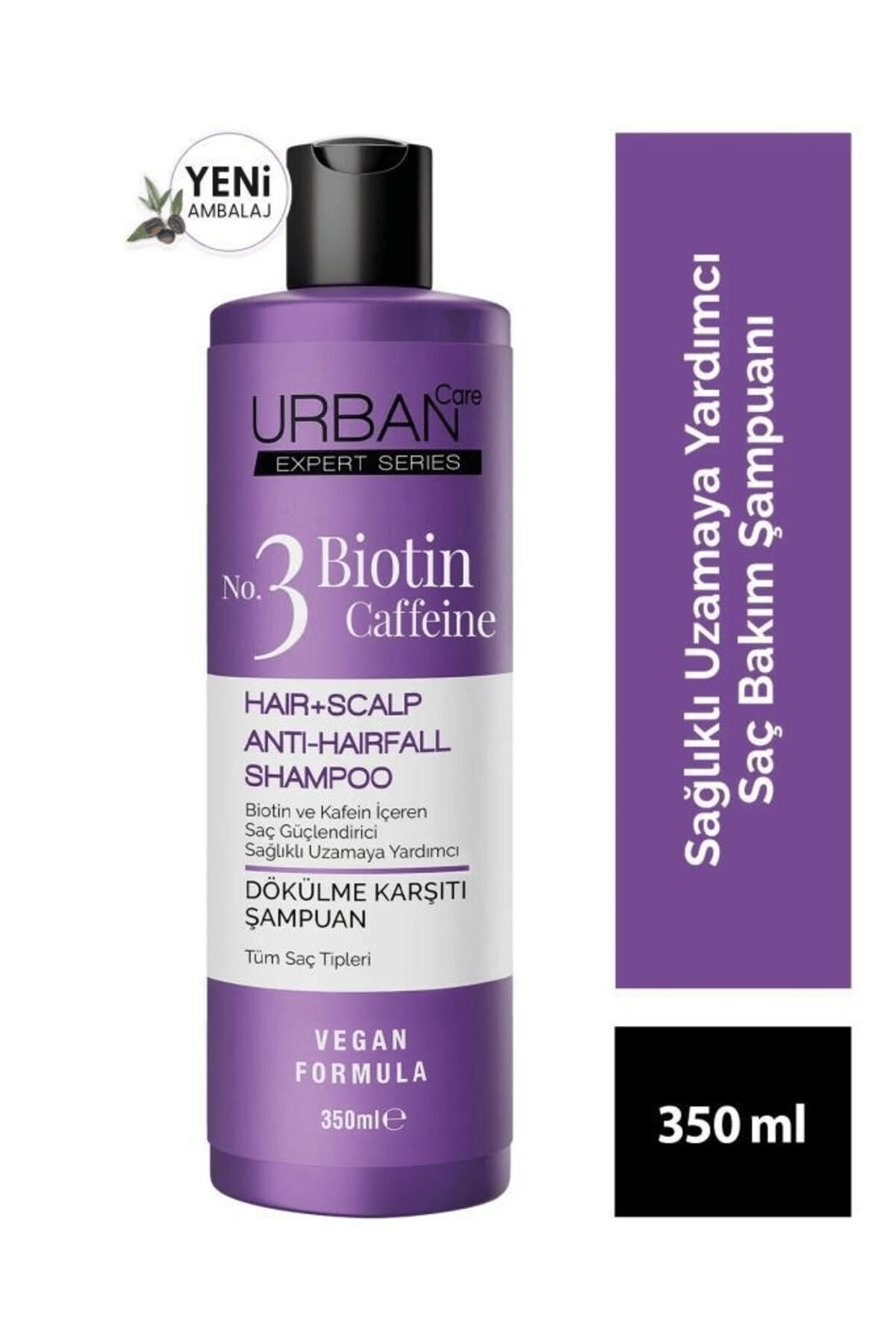 Urban Care Expert Biotin&caffeine Dökülme Karşıtı Set: Şampuan 350 ml + Tonik Sprey 200 ml