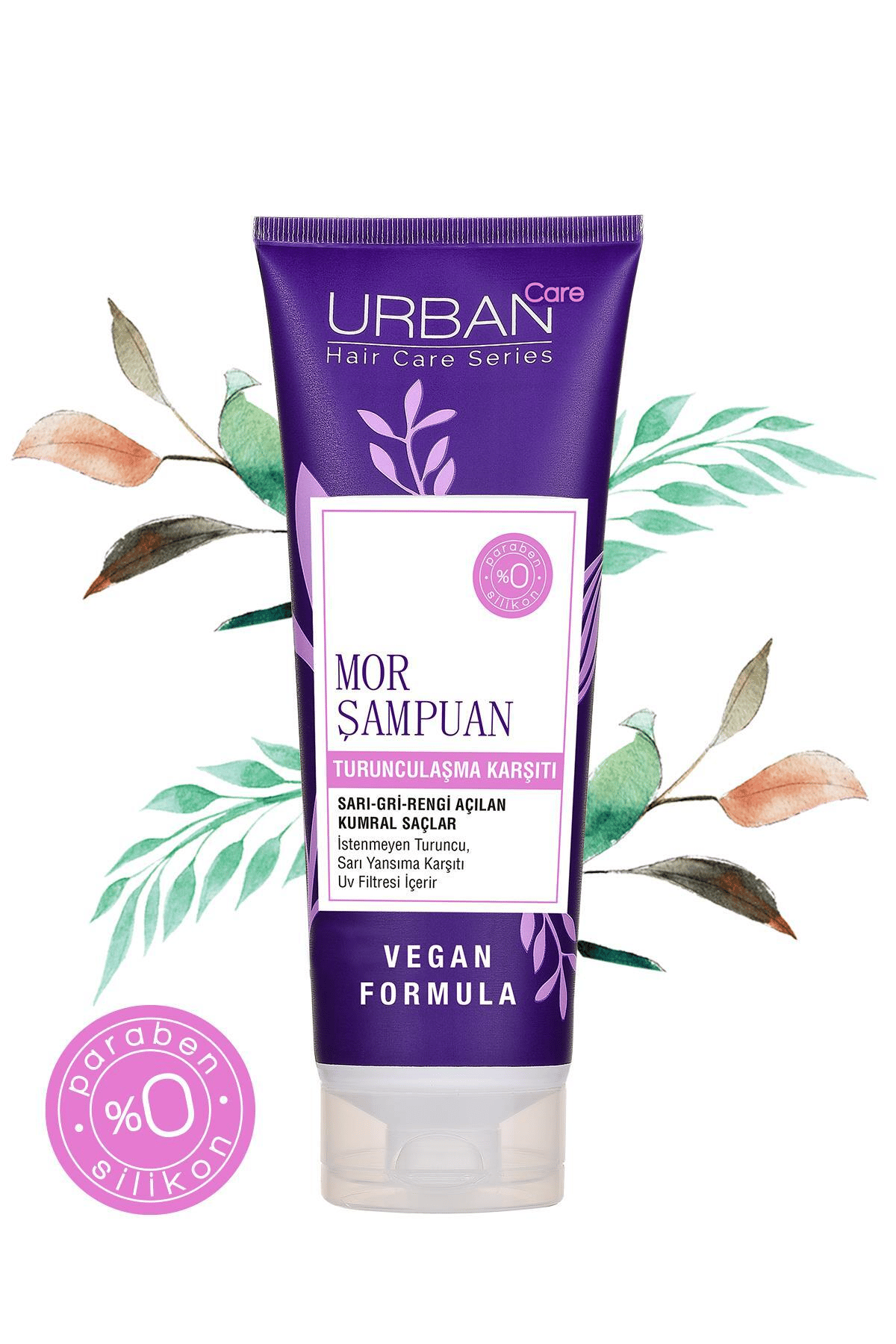 Urban Care Turunculaşma Karşıtı Mor Saç Vegan Ultra Koruma Bakım Şampuanı 250ml 