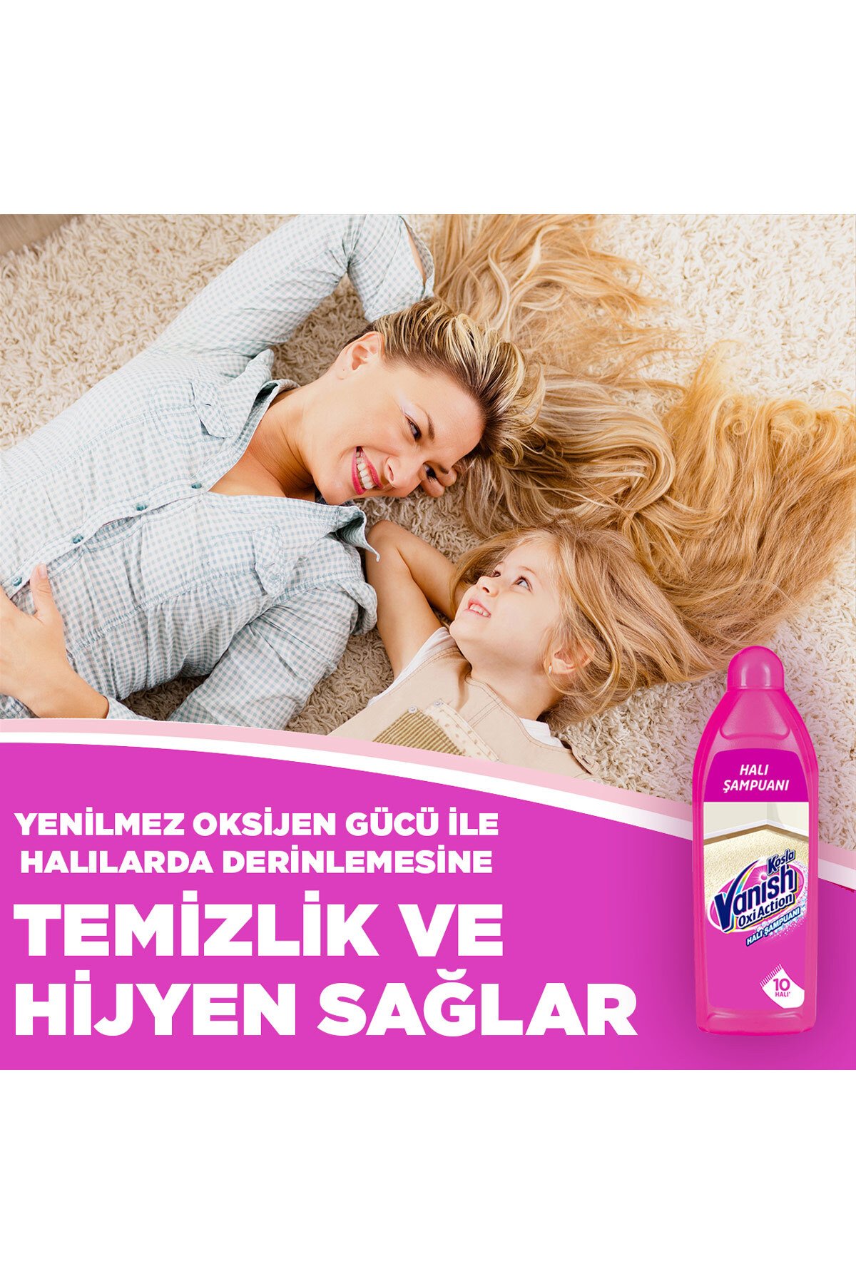 Vanish Kosla Halı Şampuanı Makine Yıkama 850ml