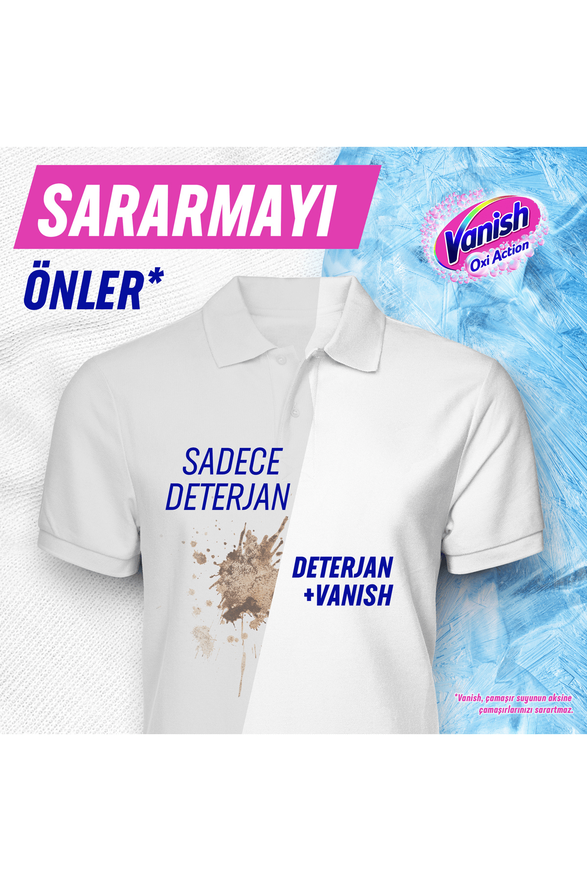 Vanish Oxi Action Multipower Kristal Beyaz Beyazlar İçin Sıvı Deterjan Güçlendirici Leke Çıkarıcı 2000ml