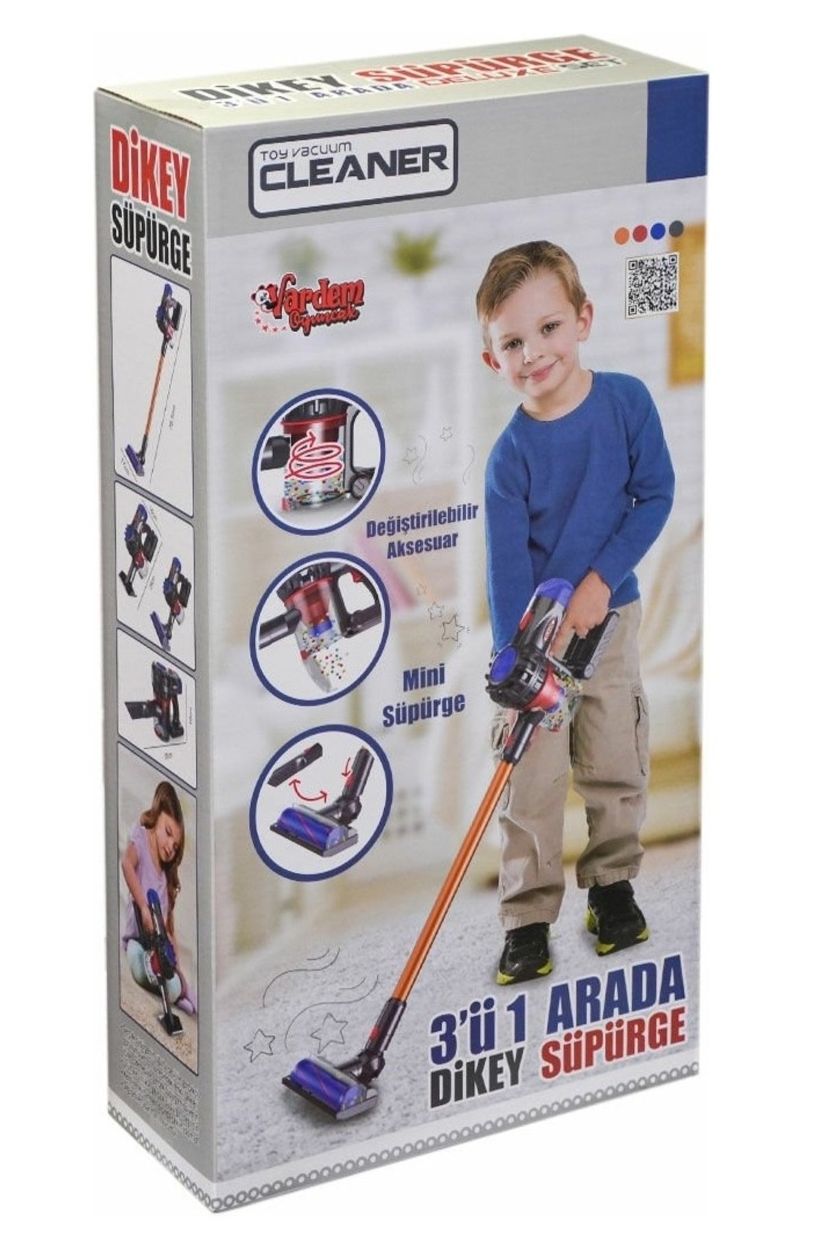 Vardem Dikey Süpürge 3 In 1 Hua-1009
