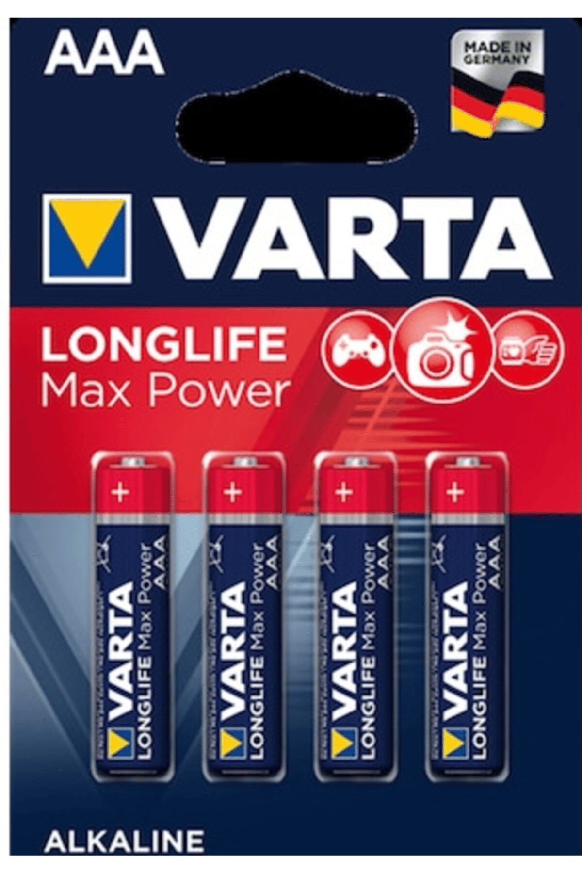 Varta AAA 4'lü Long Max Power Pil