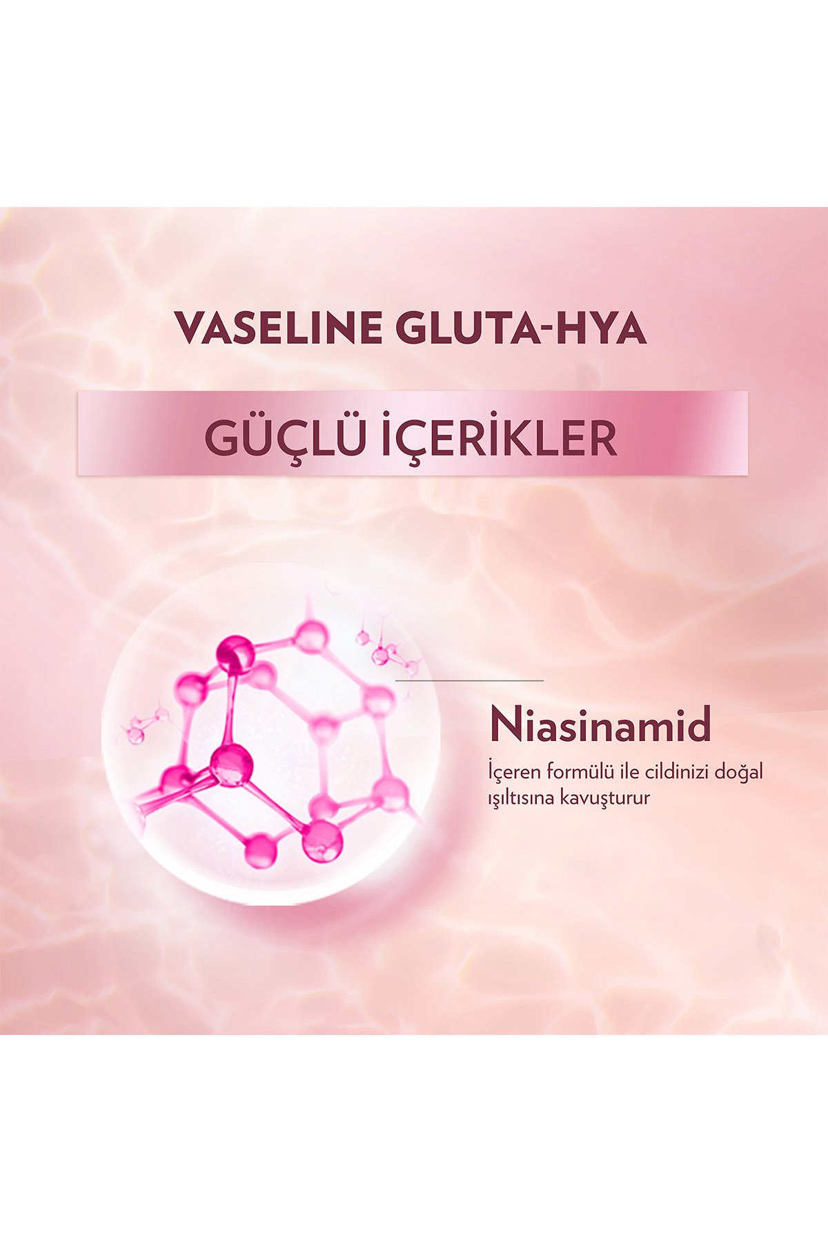 Vaseline Gluta Hya Serum Etkili Vücut Losyonu Canlandırıcı Parlaklık 200 ml X2