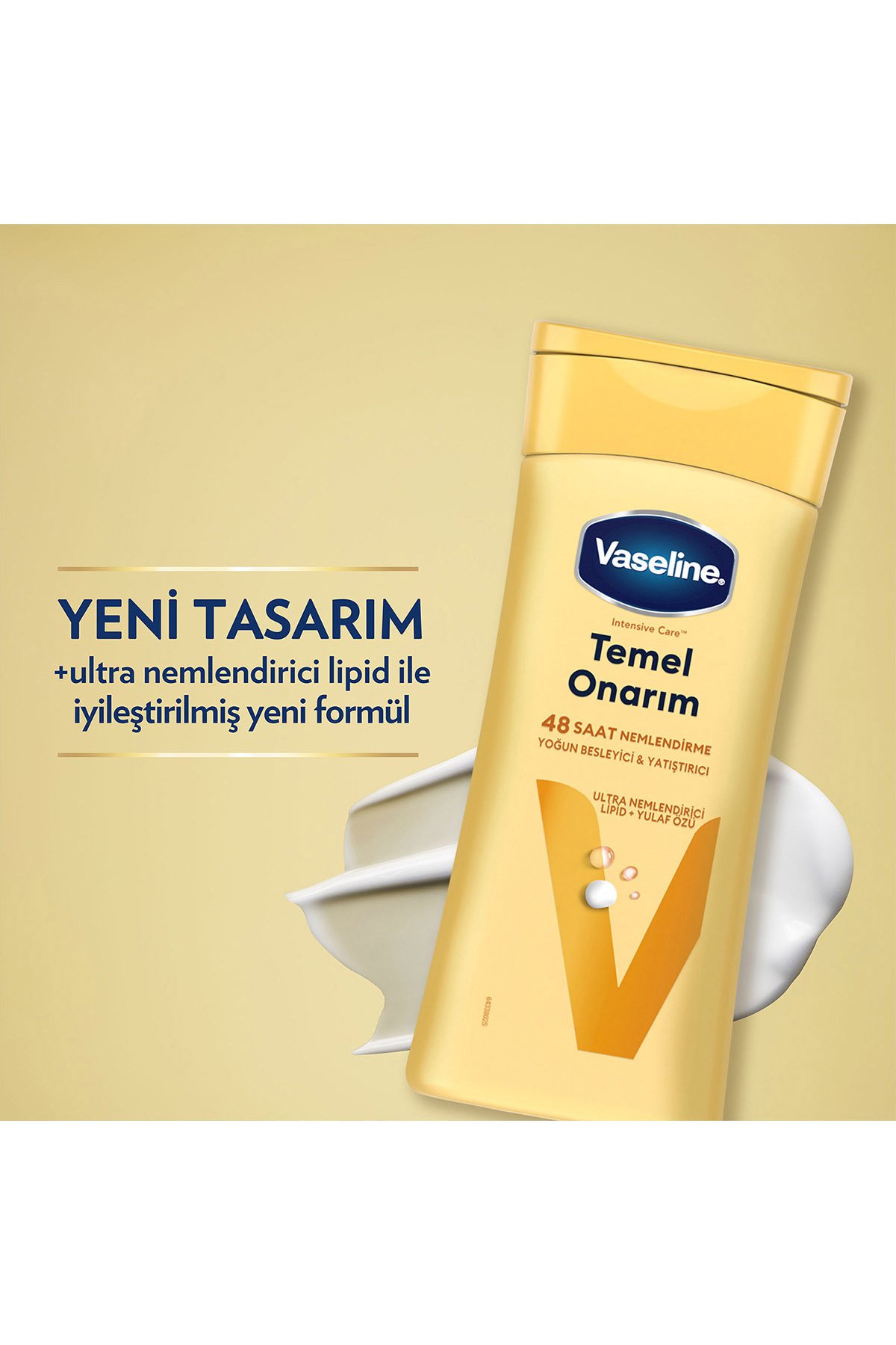Vaseline Vücut Losyonu Temel Onarım Kuru Ciltler Için 200 ml X 2 Adet