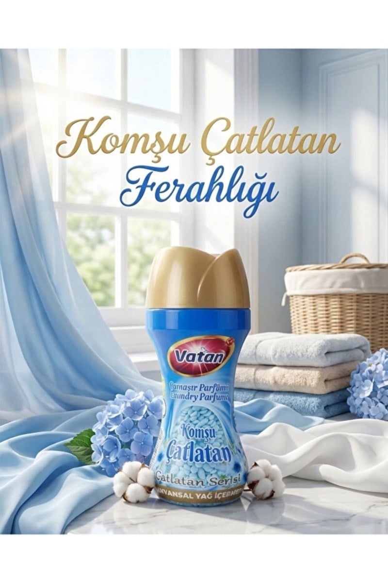 Vatan Granül Çamaşır Parfümü Komşu Çatlatan 210 gr.