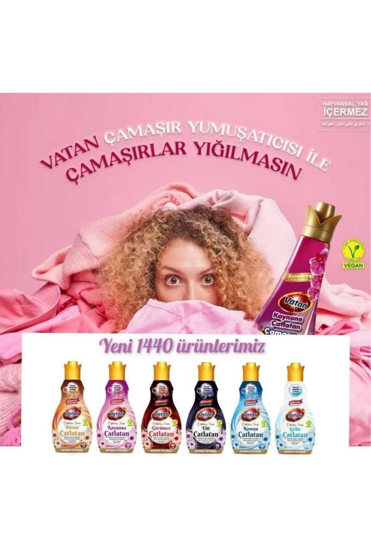 Vatan Komşu Çatlatan Yumuşatıcı 1440 ml