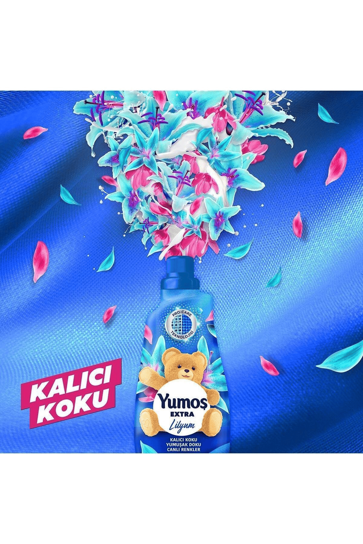 Yumoş Extra Konsantre Çamaşır Yumuşatıcısı Lilyum 1440 ml 60 Yıkama  x 4 Adet