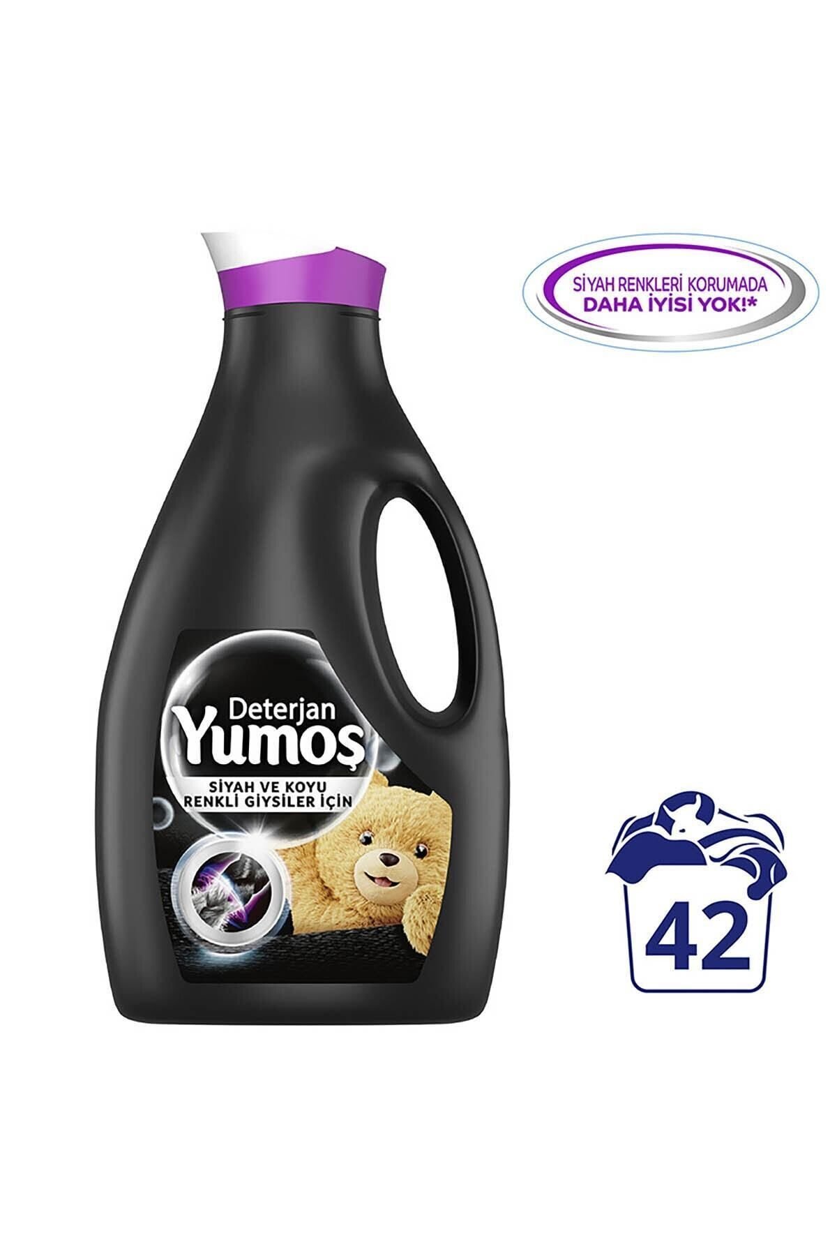 Yumoş Sıvı Deterjan Sıyah 2520 Ml