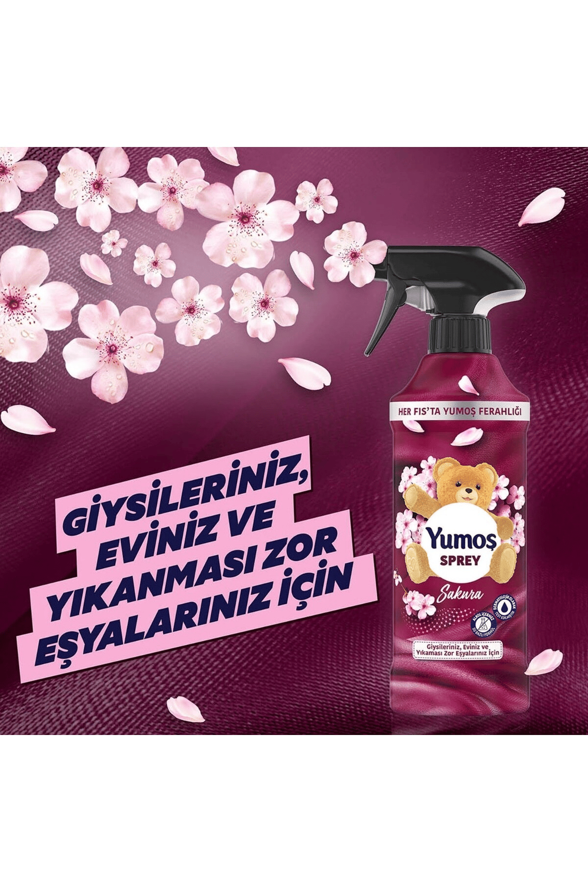 Yumoş Sprey Sakura 450 ml