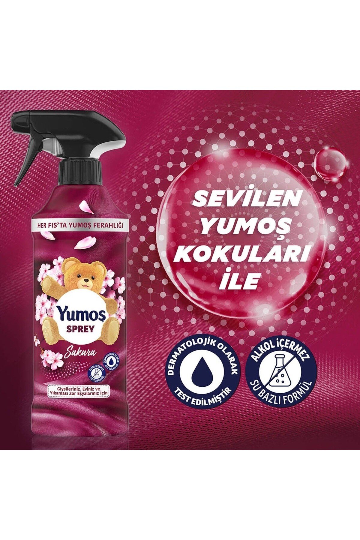 Yumoş Sprey Sakura 450 ml