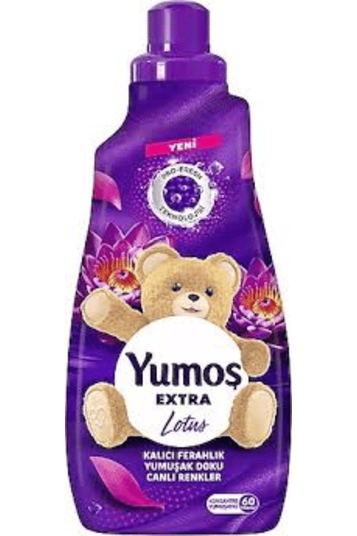 Yumoş Yumoş Extra Çamaşır Yumuşatıcı Lotus (Mor) 1440 ml 60 Yıkama