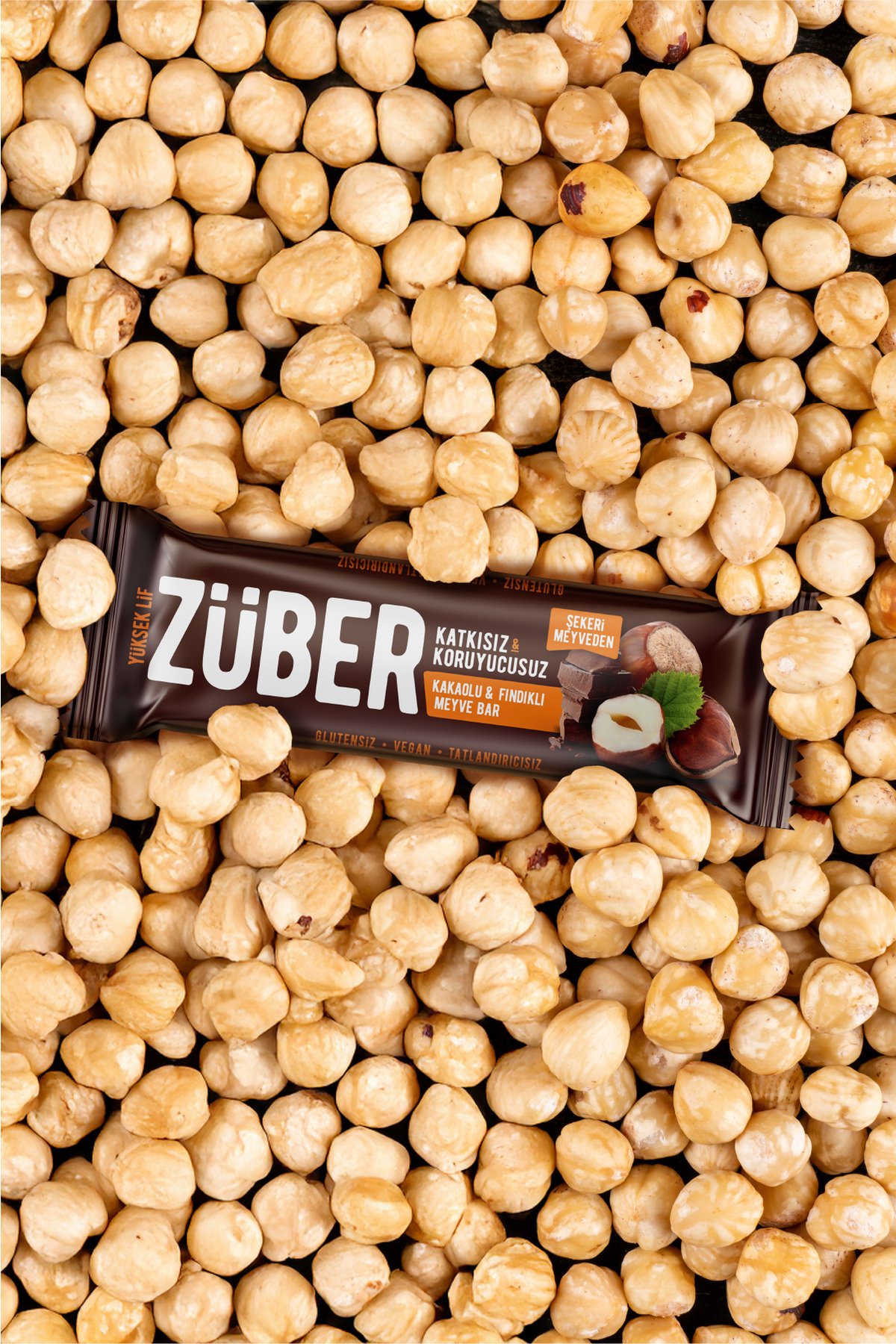 Züber Meyve Bar Fındık Ve Kakaolu 40g X 12 Adet