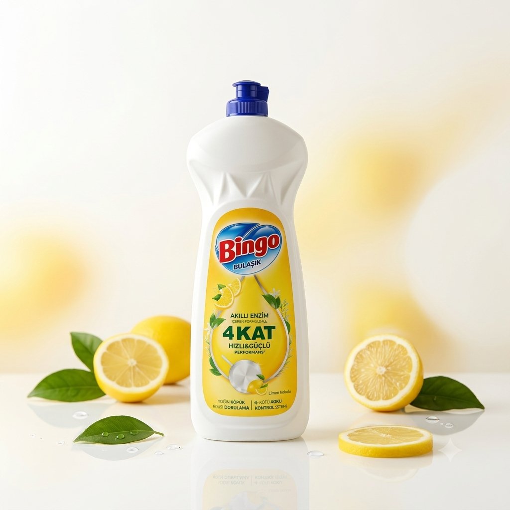 Bingo Bulaşık Deterjanı Limon 650 ml