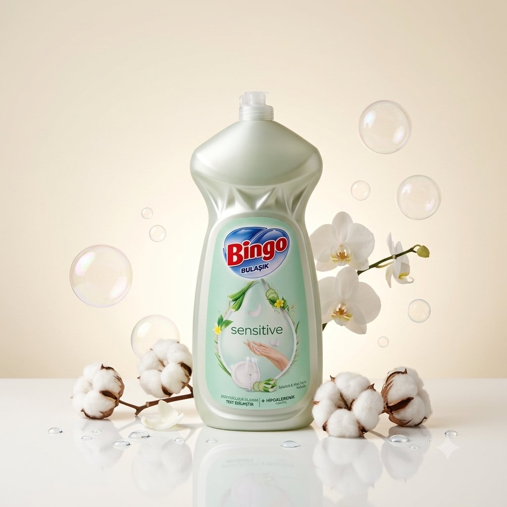 Bingo Elde Bulaşık Deterjanı Sensitive 1500 ml