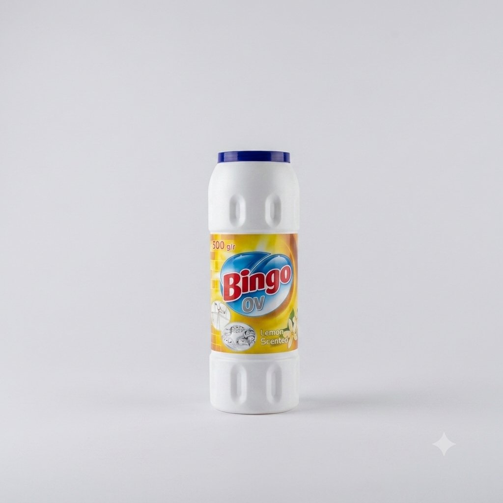 Bingo Ov Limonlu Mekanik Temizleme Tozu 500 gr