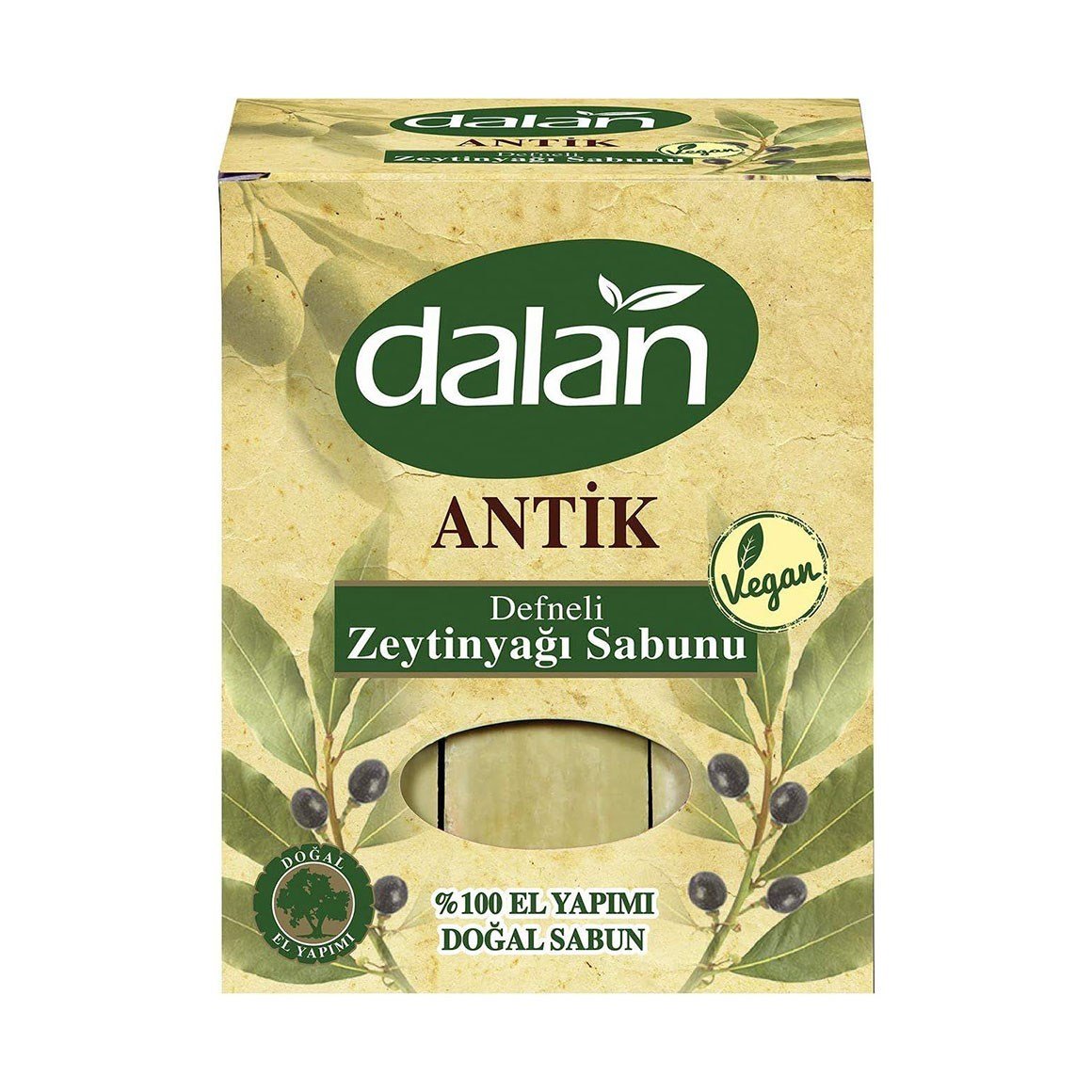 Dalan Antik Defneli Zeytinyağı Sabunu 900 G Kutu Içinde 6 adet Kalıp Sabun Mevcut