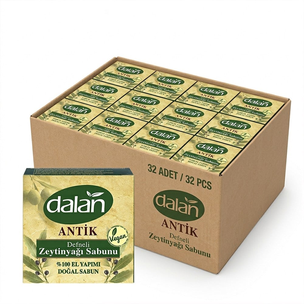 Dalan Antik Defneli Zeytinyağı Sabunu 150 g – 32 Adet