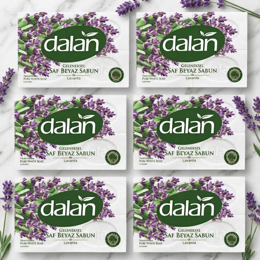Dalan Banyo Sabunu Beyaz Lavanta 4 x 150 G – 6 Adet