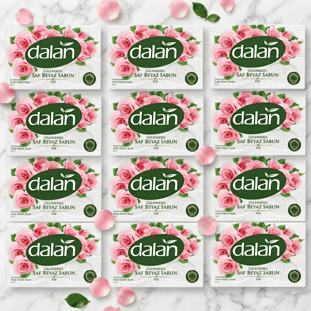 Dalan Banyo Sabunu Gül 4 x 150 GR 12 Adet