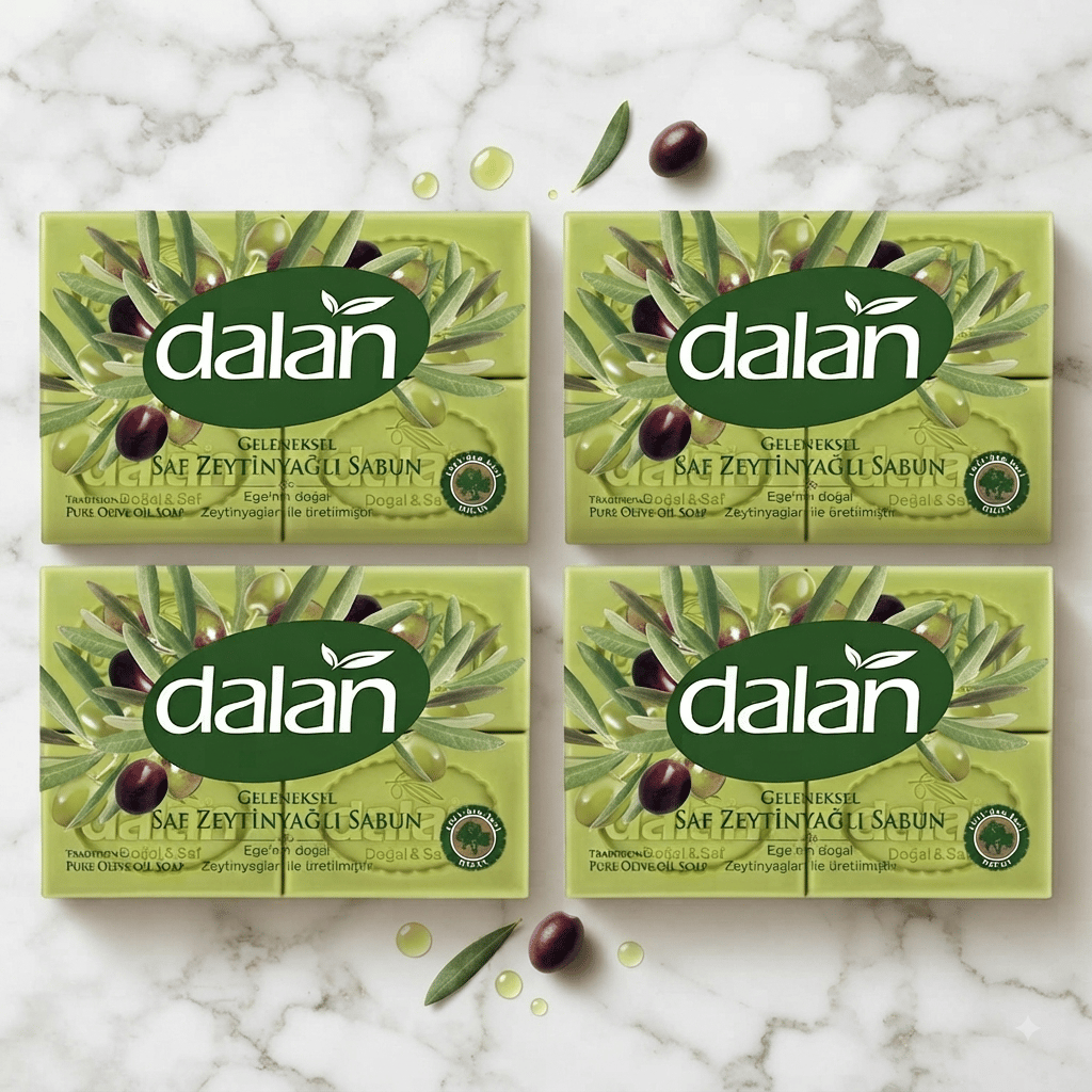 Dalan Banyo Sabunu Zeytinyağı 4 x 150 GR 4 Adet