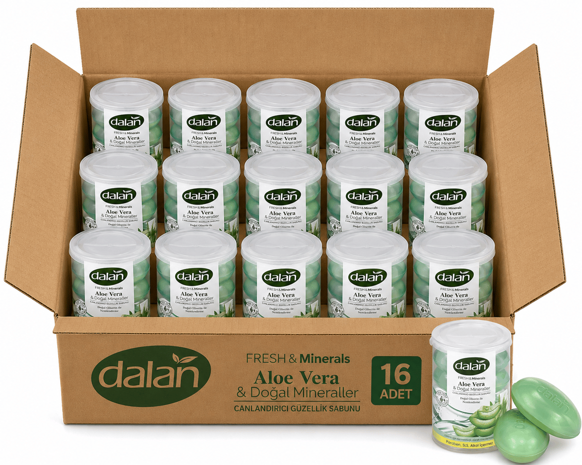Dalan Fresh ve Minerals Klasik Aloe Vera 110 x 4=440 gr 16 adet