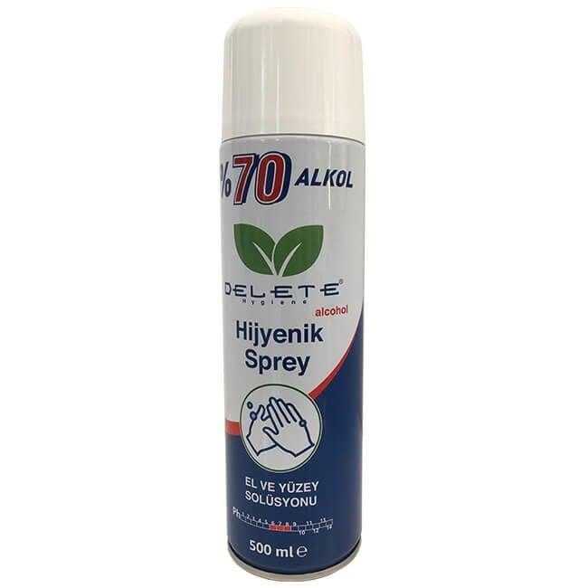 Delete Alkol Bazlı Yüzey Temi̇zleme Solüsyonu 500ml