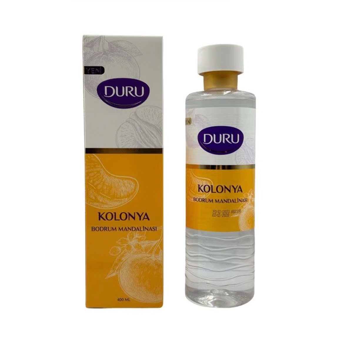 Duru Kolonya Bodrum Mandalinası Pet Şişe 400 ml