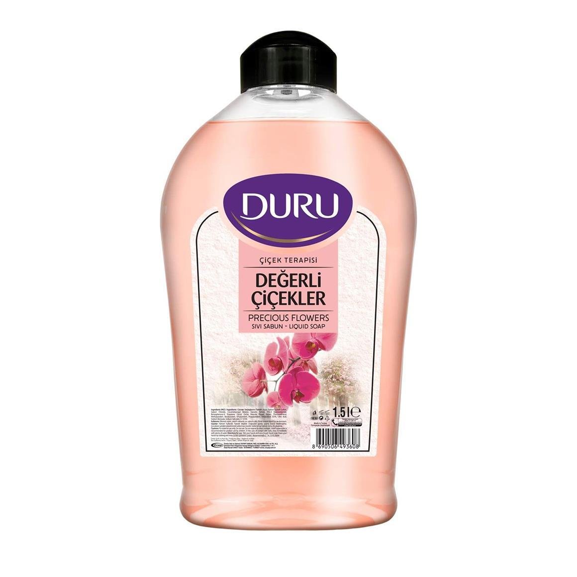 Duru Sıvı Sabun Çiçek Terapisi Değerli Çiçekler 1.5 lt