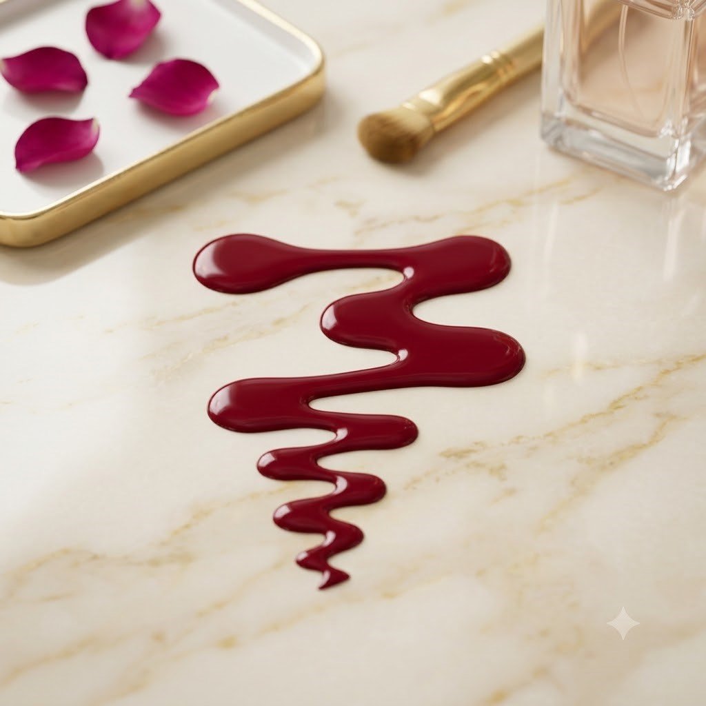 Flormar Nail Enamel Yüksek Pigmentli ve Parlak Bitişli Oje Fne-406 Dark Red