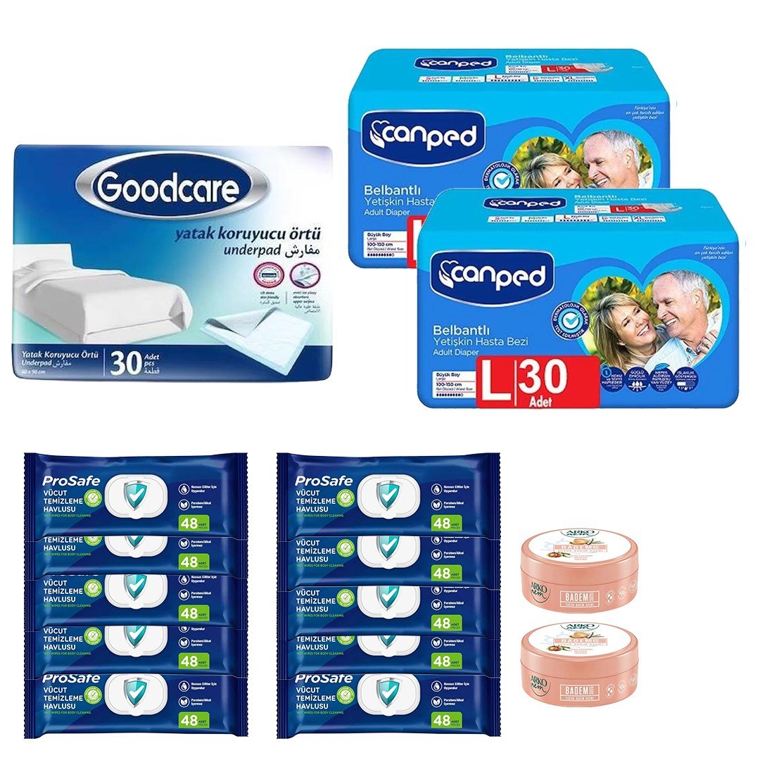 Goodcare, Canped ve Arko Hasta Bakım ve Hijyen Avantaj Seti - 5 