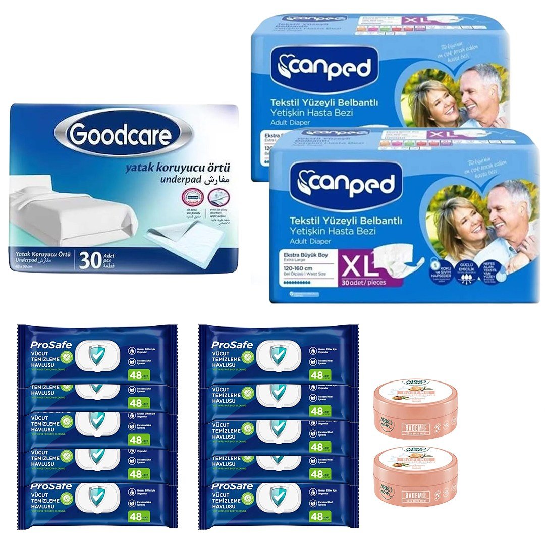 Goodcare, Canped ve Arko Hasta Bakım ve Hijyen Avantaj Seti - 8 