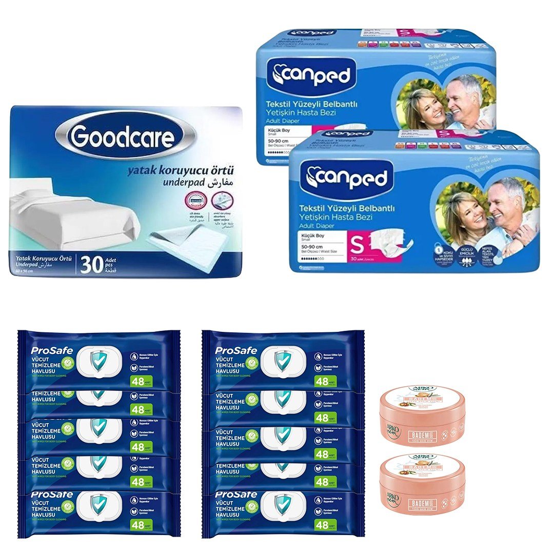 Goodcare, Canped ve Arko Hasta Bakım ve Hijyen Avantaj Seti 
