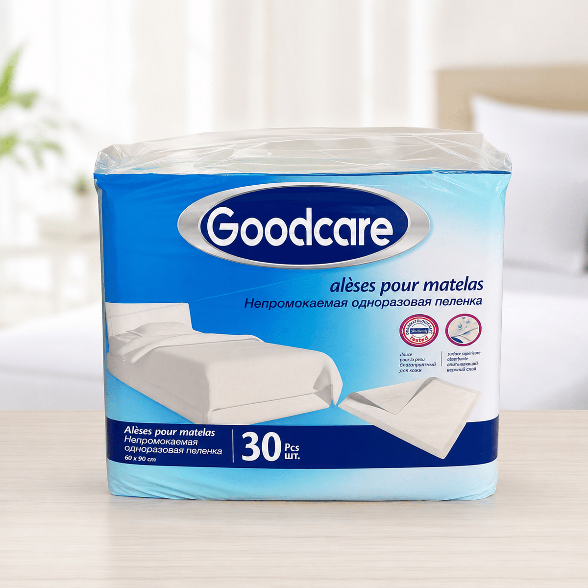 Goodcare Yatak Koruyucu 60x90 60 Adet (30'lu 2 Paket)