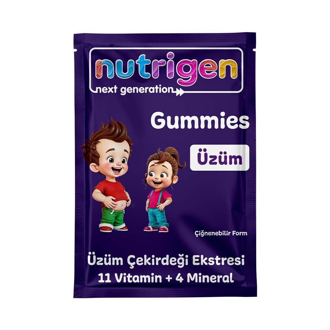 Nutrigen Next Generation Gummies Üzüm Çekirdeği Ekstresi 1 adet Çiğnenebilir Form Numune
