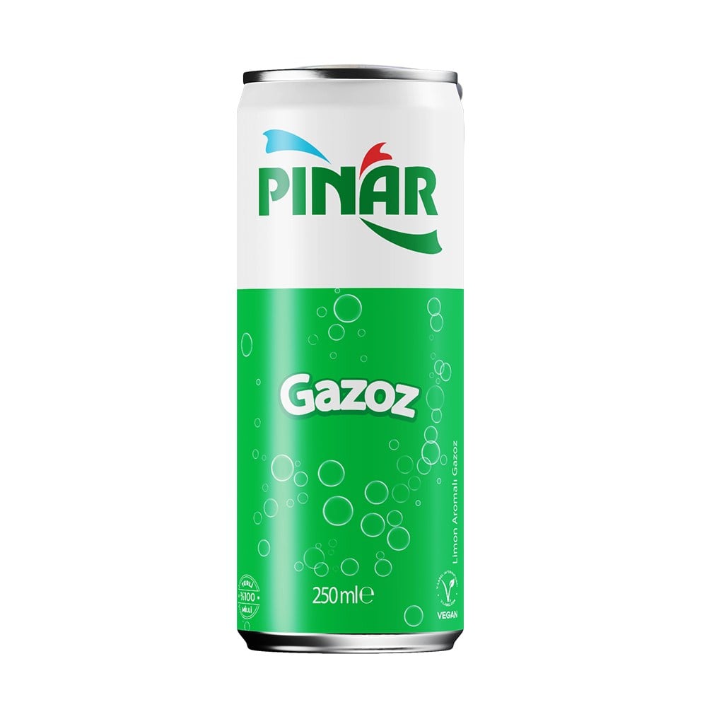 Pınar Limon Aromalı Gazoz 250 ml