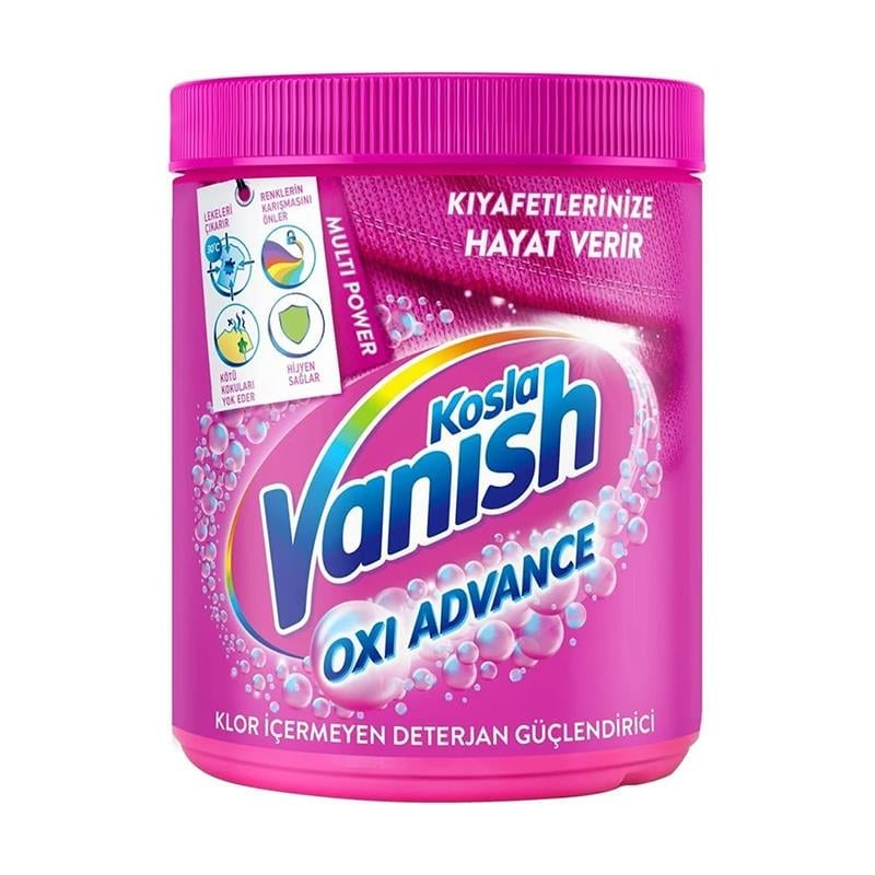Vanish Kosla Renkliler için Leke Çıkarıcı ve Çamaşır Deterjanı Güçlendirici Toz 800 GR 26 YIKAMA