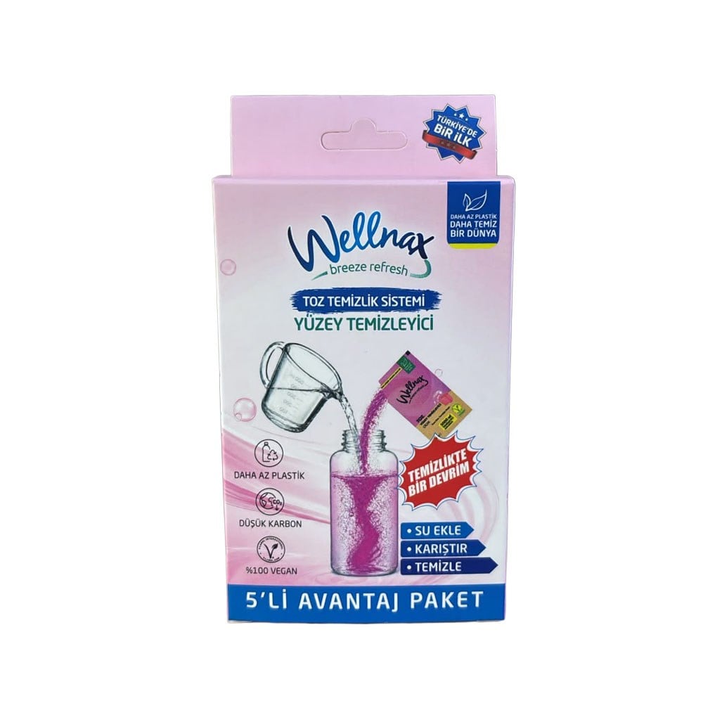 Wellnax Breeze Refresh Toz Temizlik Sistemi Yüzey Temizleyici 5'li Yedek
