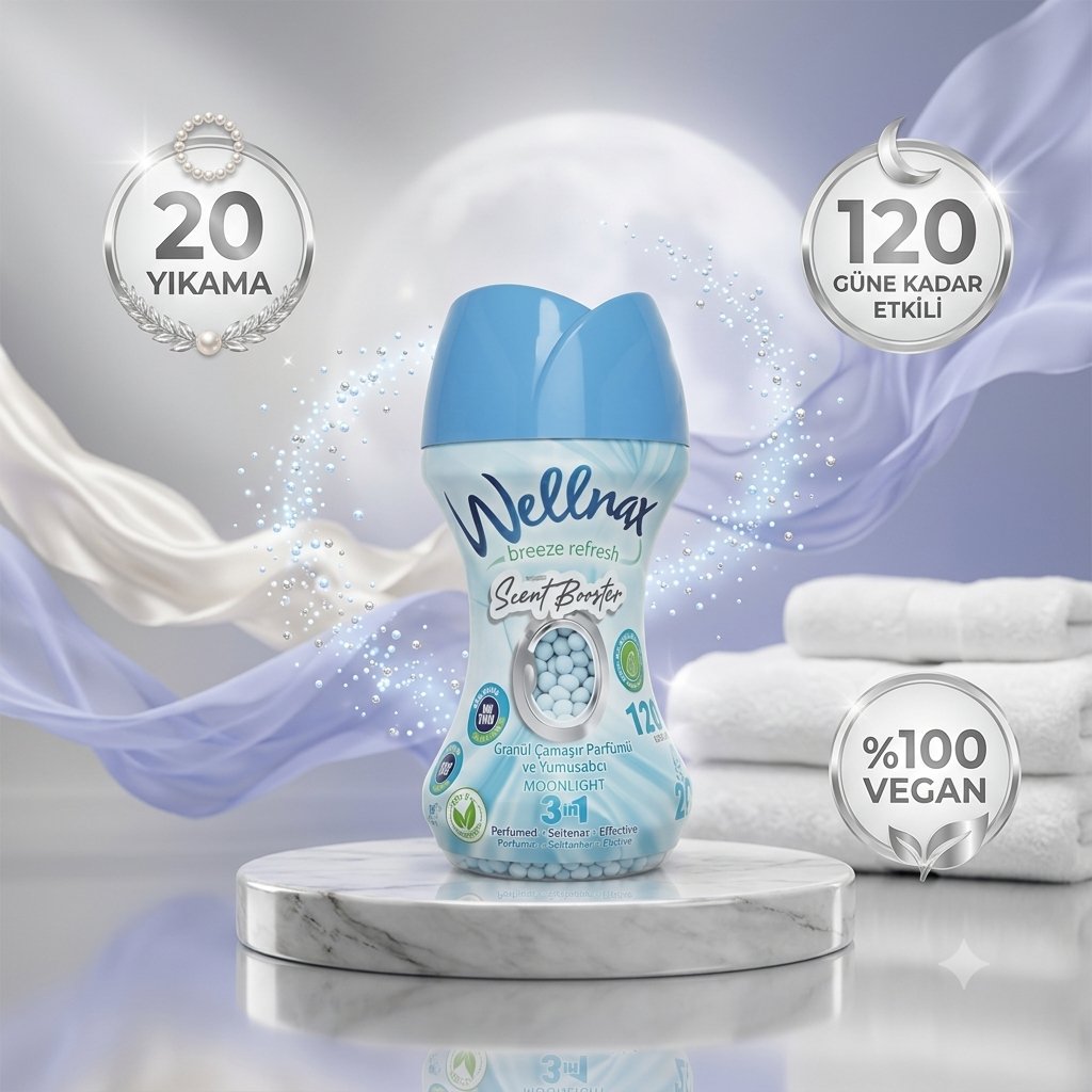 Wellnax Granül Çamaşır Parfümü Moonlight 210 gr