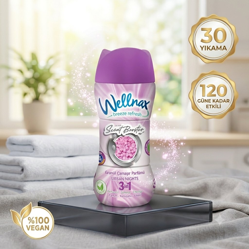 Wellnax Granül Çamaşır Parfümü Urban Nights 380 gr
